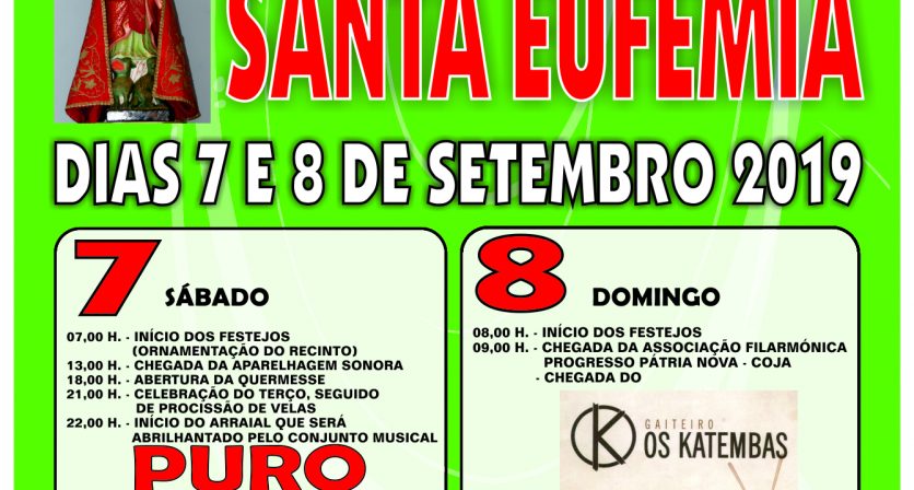 Festa Santa Eufémia – Serra da Moita