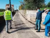 Galeria de Fotos - (Português) Presidente da Câmara acompanha obras de Promoção da Mobilidade Rodoviária do Concelho