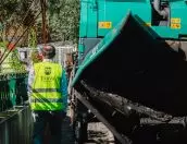 Galeria de Fotos - (Português) Presidente da Câmara acompanha obras de Promoção da Mobilidade Rodoviária do Concelho