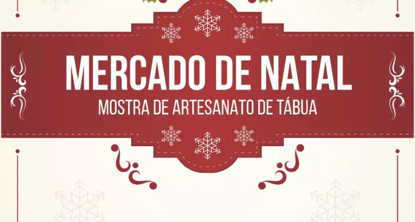 (Português) Mercado de Natal – Mostra de Artesanato de Tábua | Abertura de Inscrição