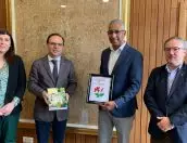 Galeria de Fotos - PRESIDENTE DA CÂMARA MUNICIPAL DA BRAVA (CABO VERDE) VISITOU TÁBUA