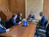 Galeria de Fotos - PRESIDENTE DA CÂMARA MUNICIPAL DA BRAVA (CABO VERDE) VISITOU TÁBUA