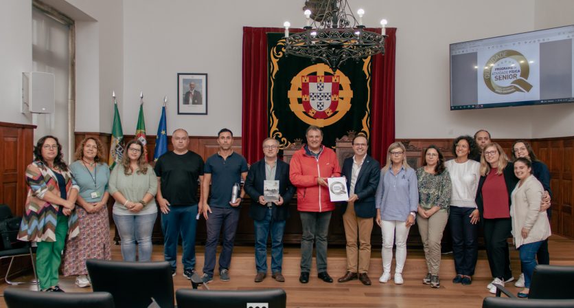 (Português) Tábua reconhecida como exemplo de Excelência no Desporto Senior
