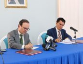 Galeria de Fotos - (Português) Município assina Protocolo de Geminação com Município do Sal (Cabo Verde)