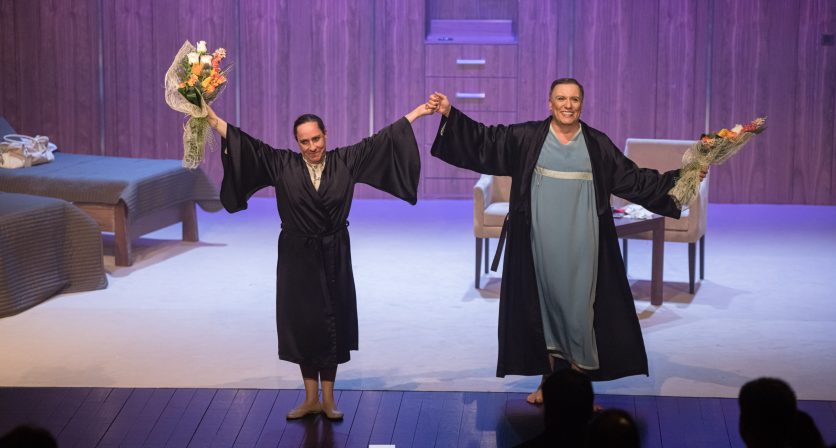 Maria Rueff e Joaquim Monchique no CCT