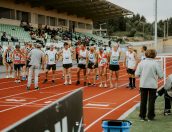 Galeria de Fotos - (Português) Estádio Municipal de Tábua recebe Campeonato Nacional de Atletismo de Veteranos