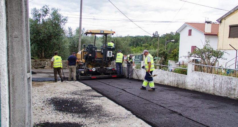 Bairro da Silhada, em Tábua, beneficia de novos pavimentos
