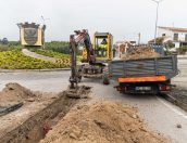 Galeria de Fotos - Intervenção na rede de águas beneficia infraestrutura urbana em Tábua
