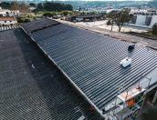 Galeria de Fotos - (Português) Iniciada a obra de substituição da cobertura do Centro Logístico Municipal