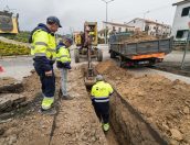 Galeria de Fotos - Intervenção na rede de águas beneficia infraestrutura urbana em Tábua