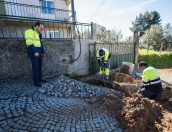 Galeria de Fotos - (Português) Em curso as obras do Saneamento Básico e da Rede de Águas da Carapinha