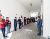 Galeria de Fotos - Pintura urbana celebra ideais de Abril em Tábua