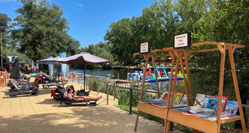 “Mergulho nos Livros” expande para a Praia Fluvial da Ronqueira