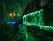 Galeria de Fotos - Passadiços coloridos de Vale de Gaios são nesta época natalícia passadiços iluminados
