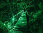 Galeria de Fotos - Passadiços coloridos de Vale de Gaios são nesta época natalícia passadiços iluminados