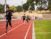 Galeria de Fotos - Estádio Municipal acolhe Mega Sprinter do Agrupamento de Escolas de Tábua