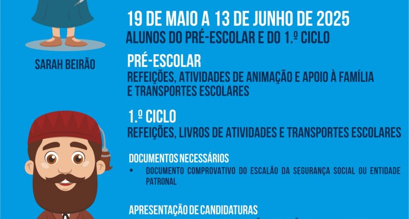Candidaturas aos Serviços de Apoio à Família | Ano Letivo 2025/2026