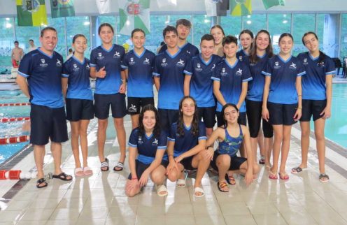 (Português) Equipa da EMAAT alcança excelentes resultados na 3.ª Etapa do Circuito de Natação em Lamego